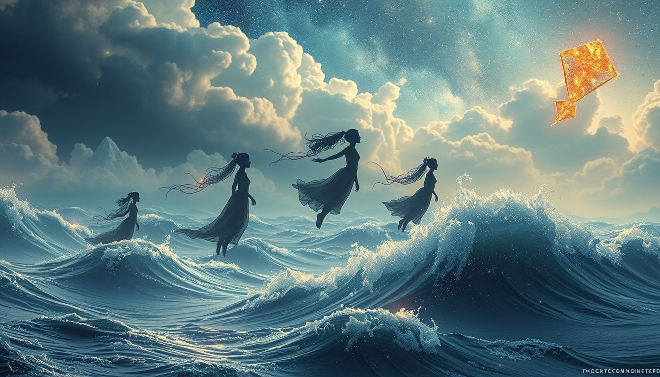 Rêver de kitesurf symbolise l'équilibre entre liberté et risques.