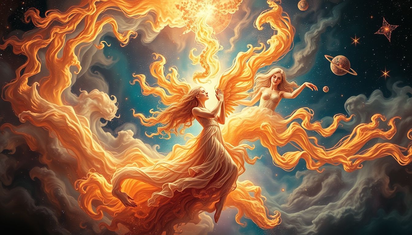 Le feu en rêve de prostitution symbolise désir ardent et métamorphose.