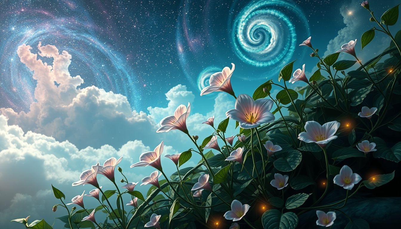 Rêver de lobélies symbolise souvent une croissance personnelle harmonieuse.