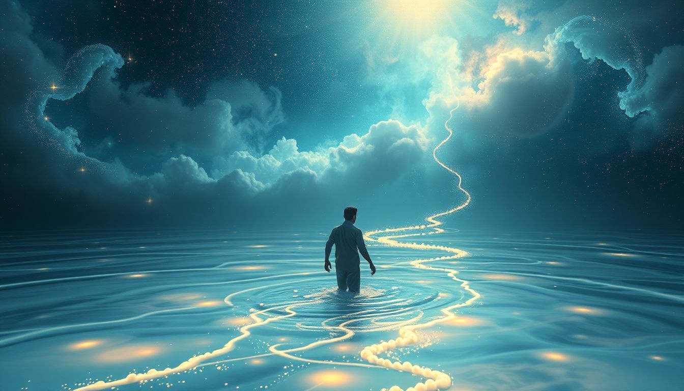 Rêver de marcher dans du ciment symbolise la lutte et la persévérance.