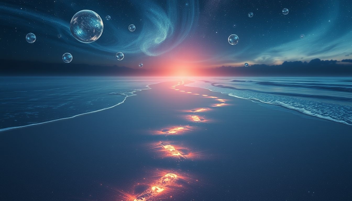 Marcher sur le littoral symbolise un voyage intérieur et choix vital.