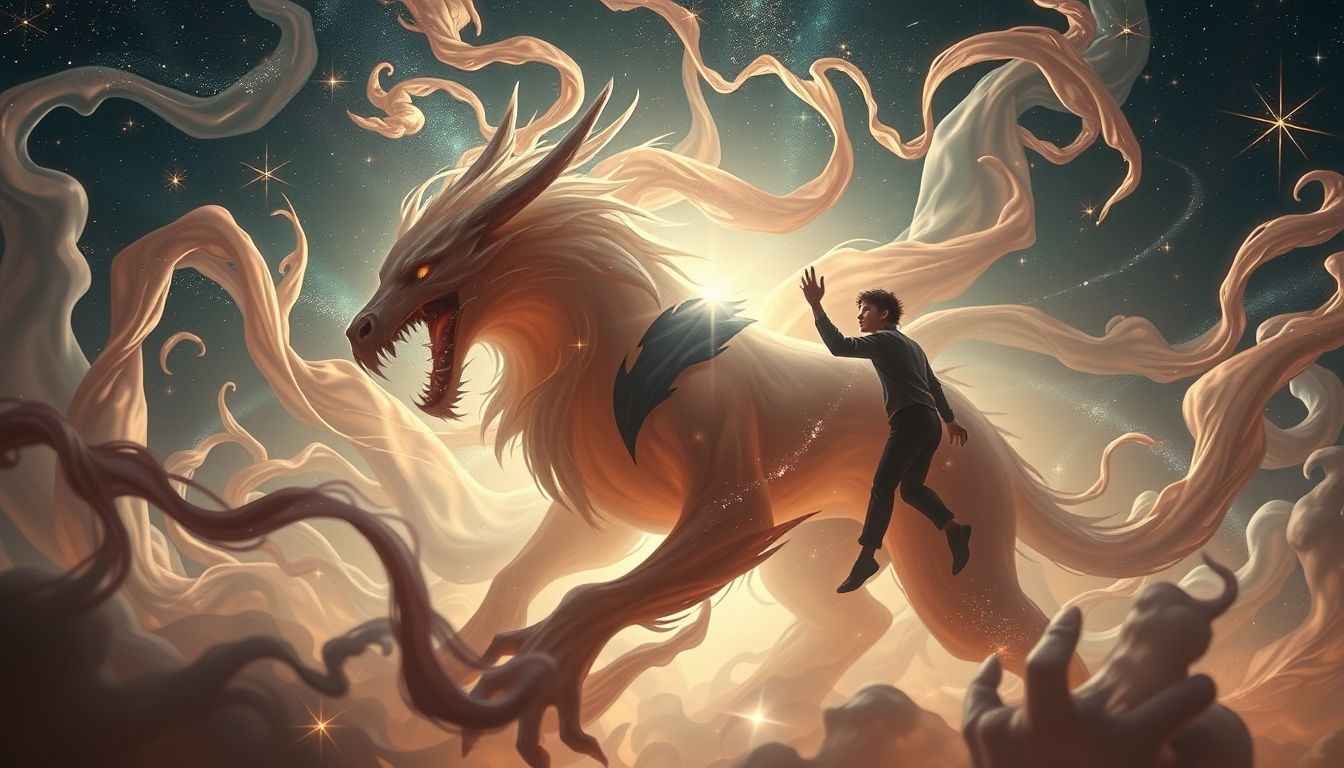 Rêver de mordre un animal révèle souvent un instinct primal et conflictu.