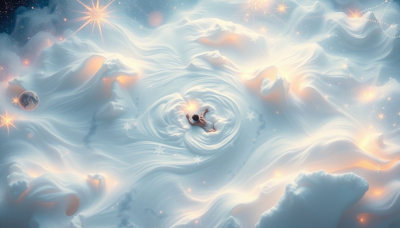 Rêver de nager dans du tofu symbolise un besoin de douceur intérieure.