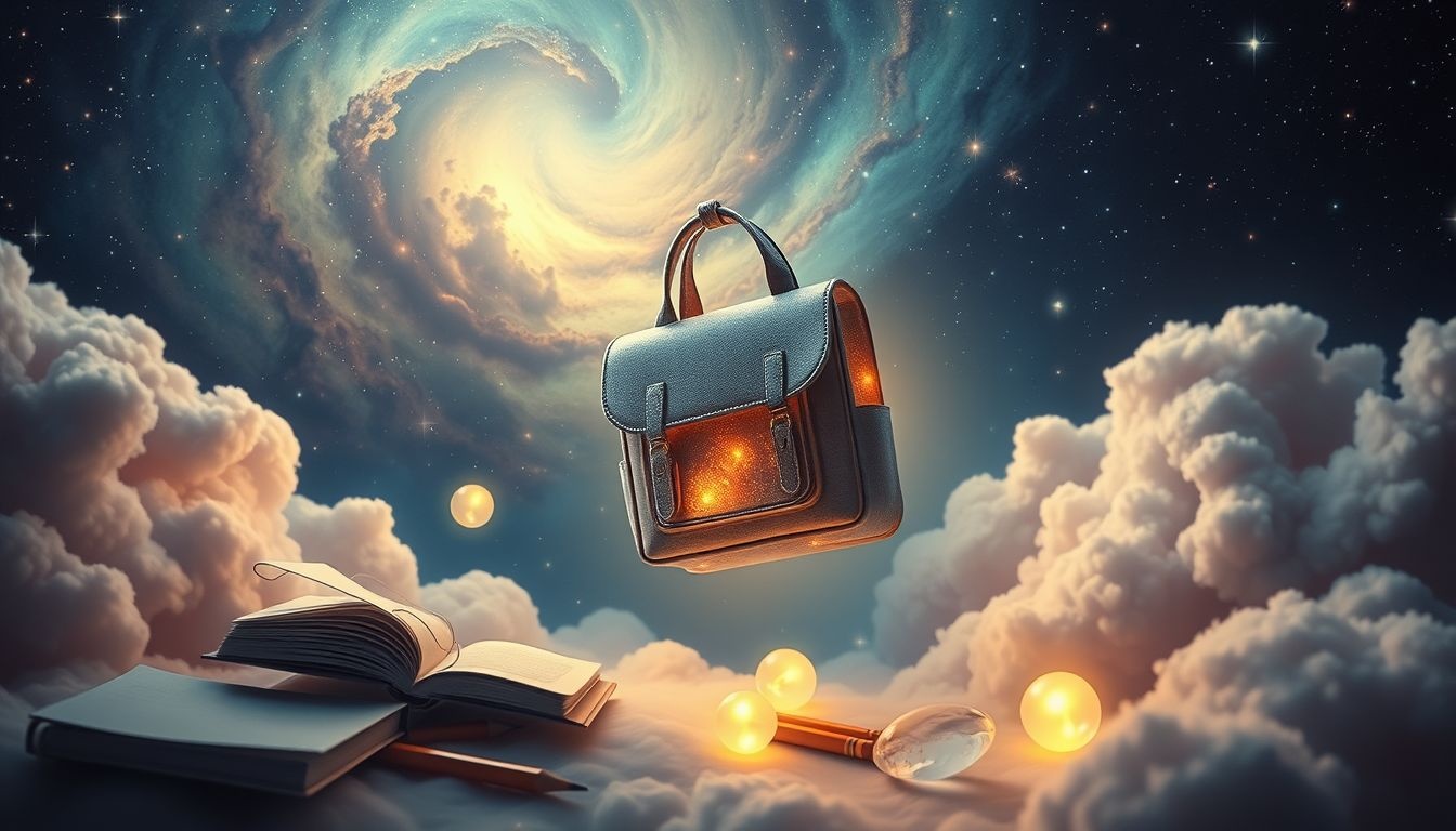 Rêver d’un sac d’école symbolise apprentissage et nostalgie enfantine.
