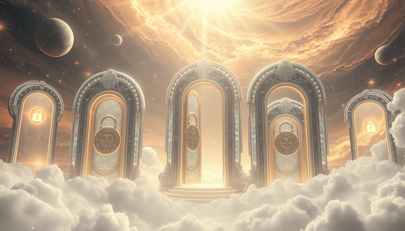 Rêver de portes blindées symbolise un besoin profond de protection.