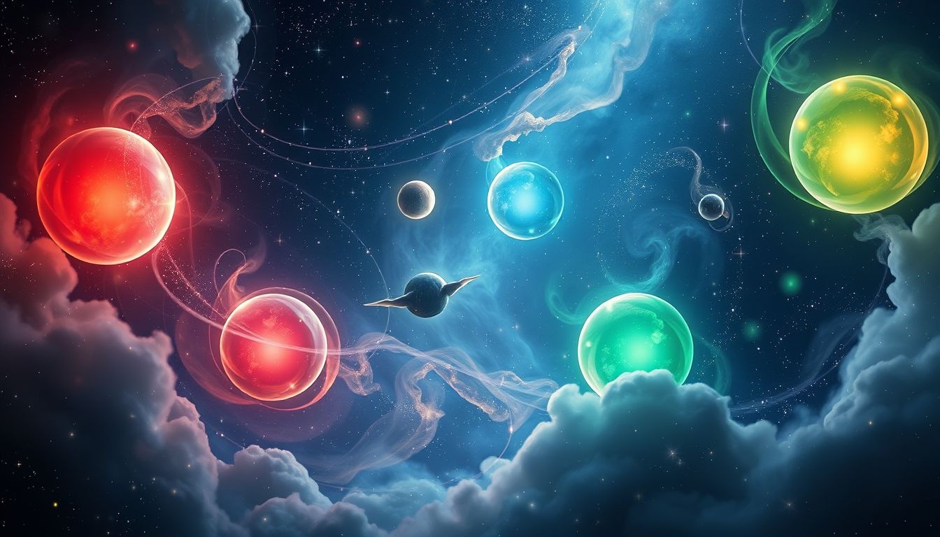 Rêver des quatre couleurs symbolise équilibre émotionnel et diversité intérieure.