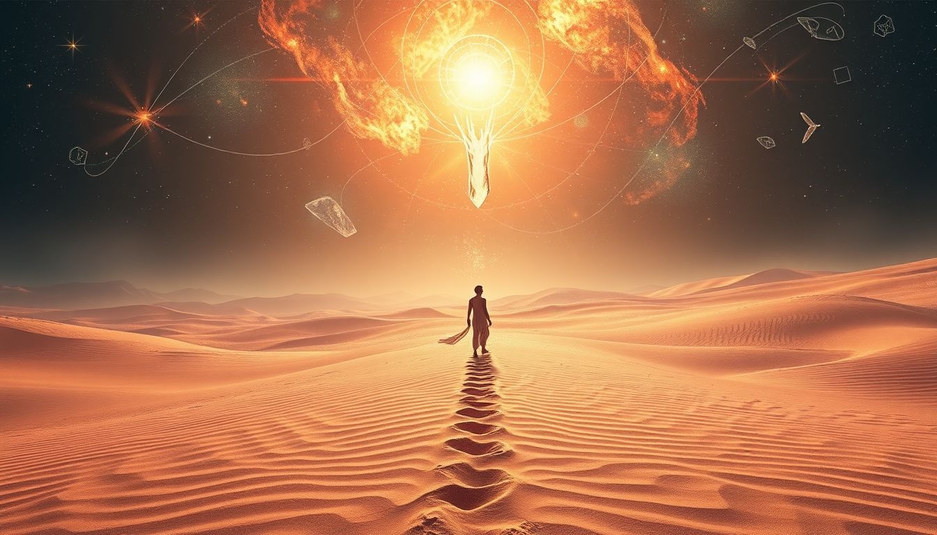 Rêver de désert symbolise quête intérieure et solitude profonde.