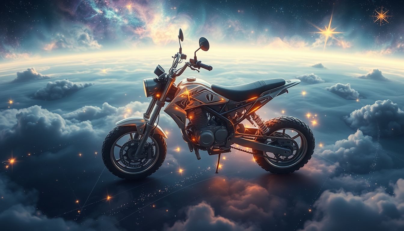 Rêver de réparer un deux-roues symbolise autonomie et persévérance.
