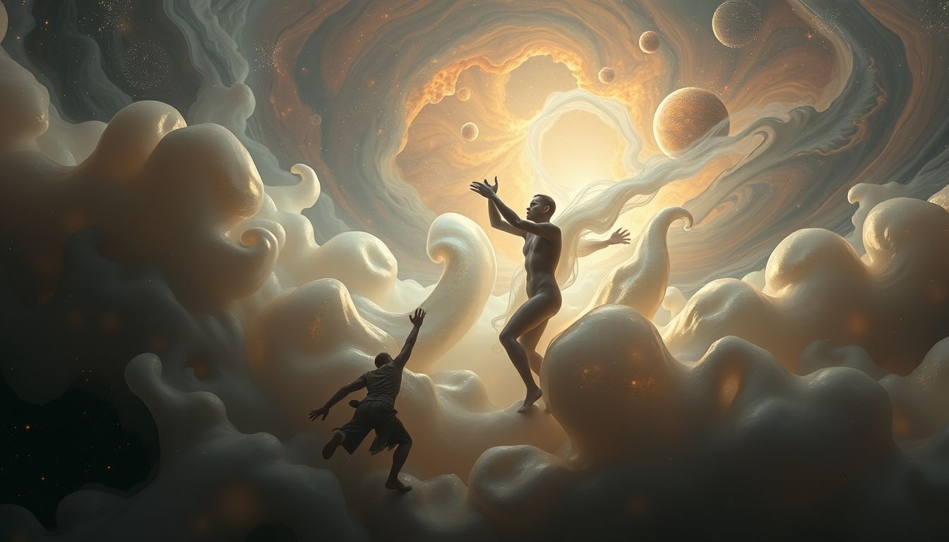 Rêver de se battre avec du saindoux révèle des conflits intérieurs profonds.