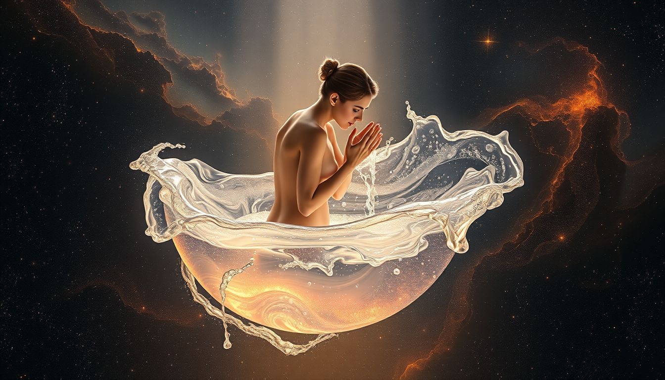 Se laver le visage en rêve symbolise purification et auto-révélation.