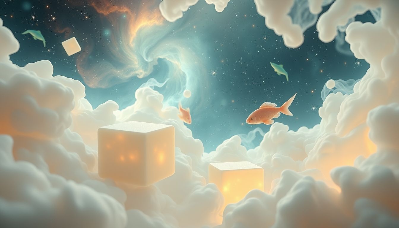 Rêver de tofu et poisson révèle souvent un conflit émotionnel subconscient.