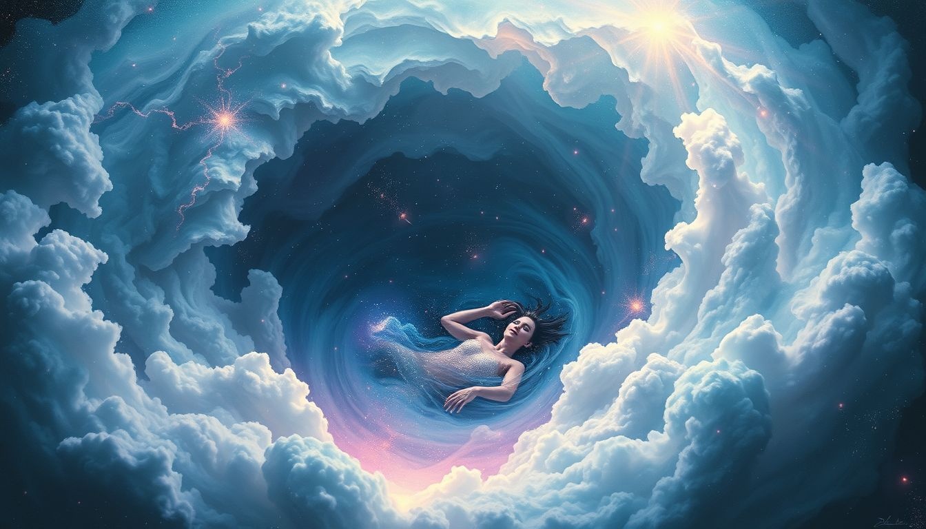 Rêver de tomber dans un chaudron symbolise une peur profonde intérieure.