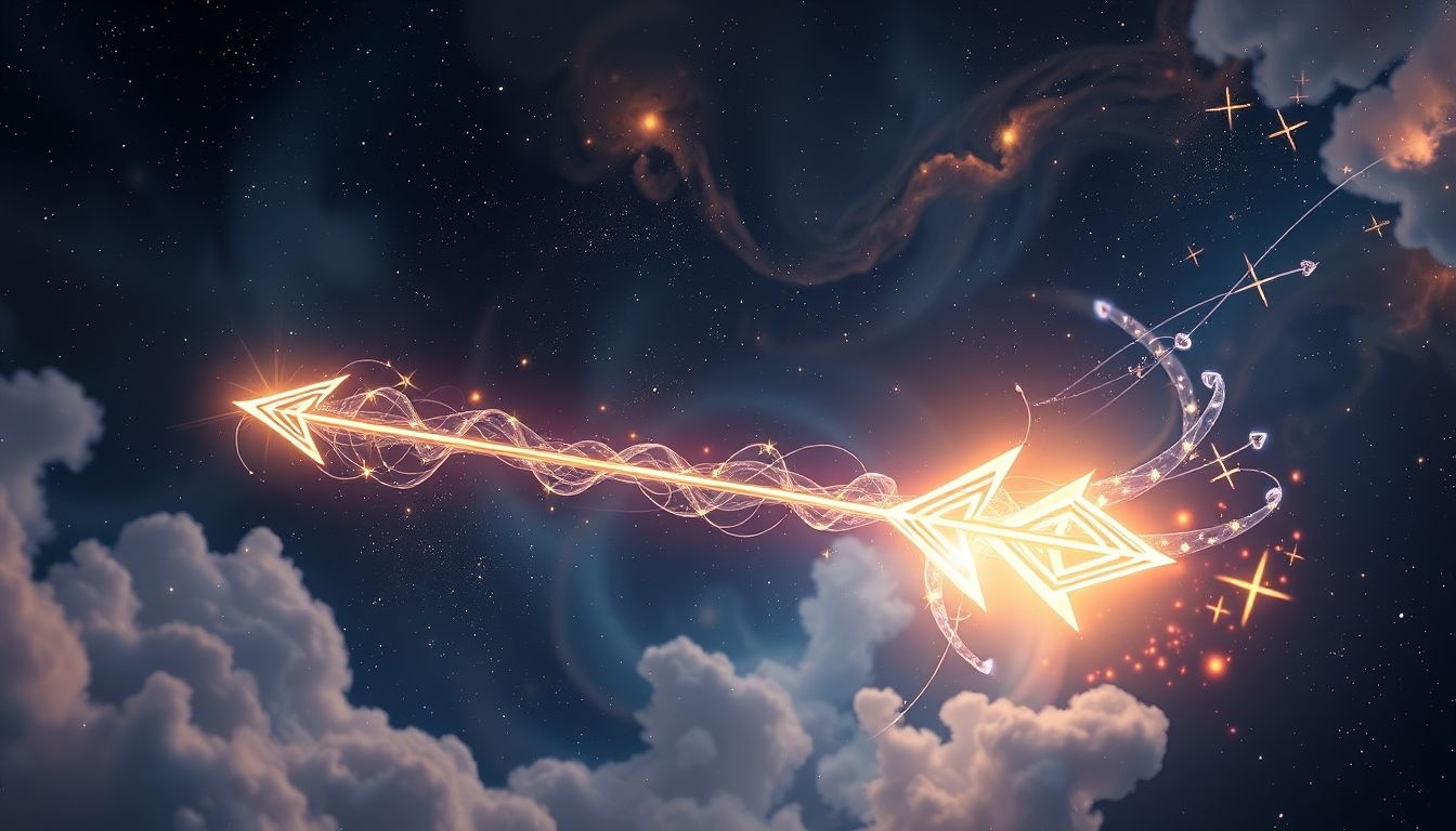 Rêver d’une flèche symbolise une opportunité inattendue à saisir.