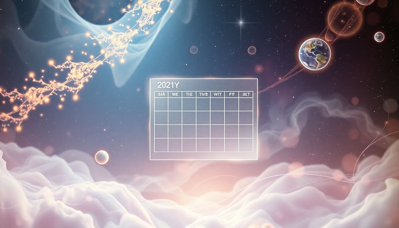 Rêver d’un calendrier vierge symbolise un futur rempli de possibilités.
