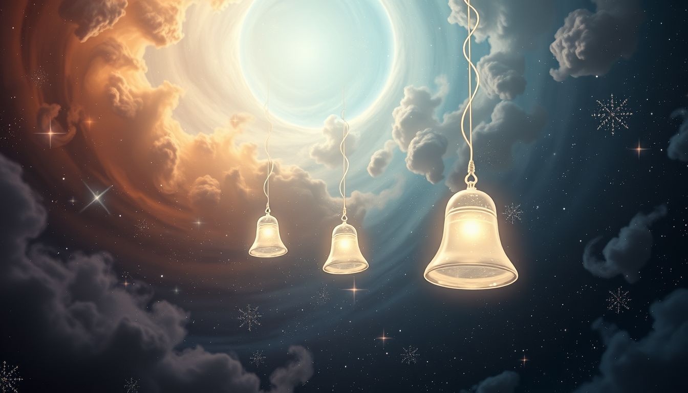 L'appel à l'aide par les cloches symbolise un cri intérieur urgent.