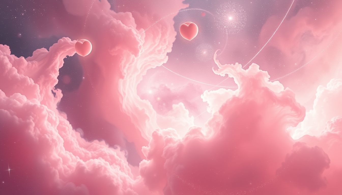 L’aura rose symbolise un amour pur, tendre et inconditionnel.