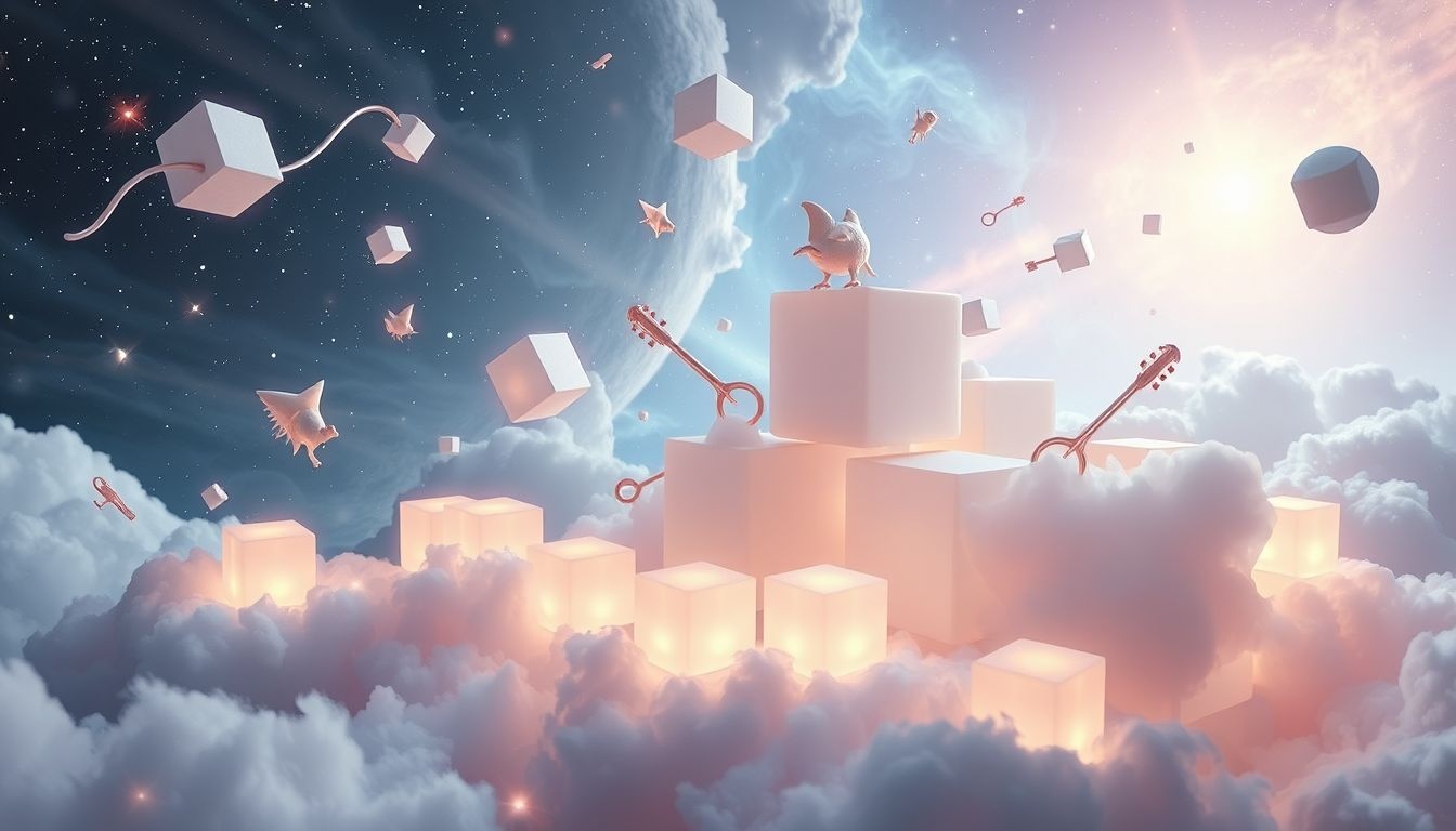 Les blocs transformés révèlent l'ingéniosité dans vos rêves.