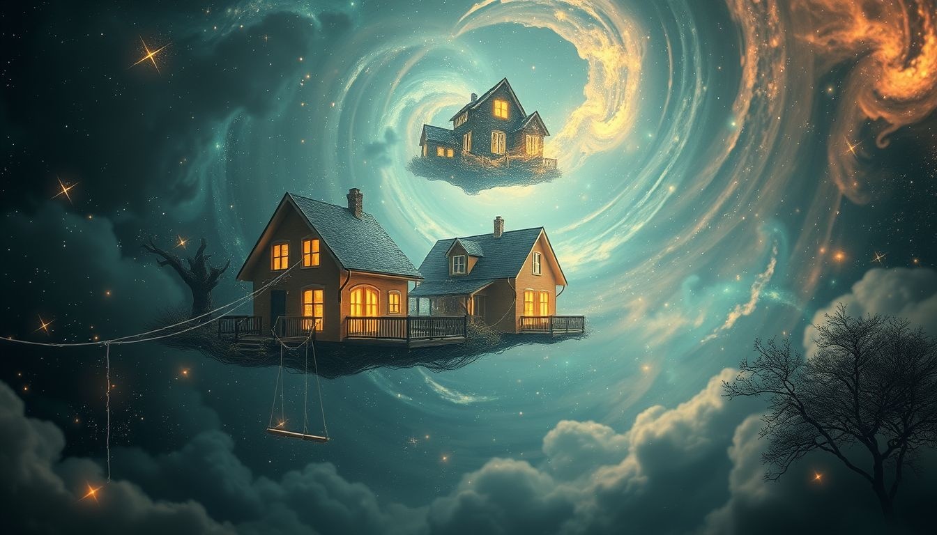 Rever de la maison d'enfance symbolise souvent la sécurité perdue.