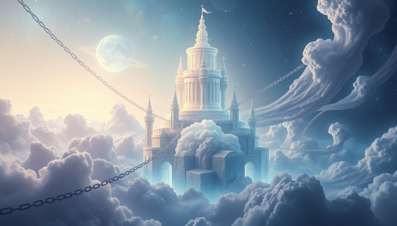 Construire un château symbolise pouvoir, sécurité et isolement personnel.