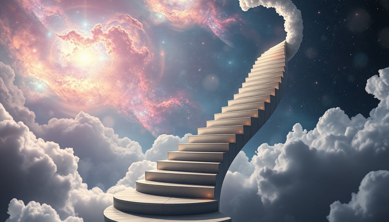 Monter l’escalier de cave symbolise souvent surmonter peurs et blocages.