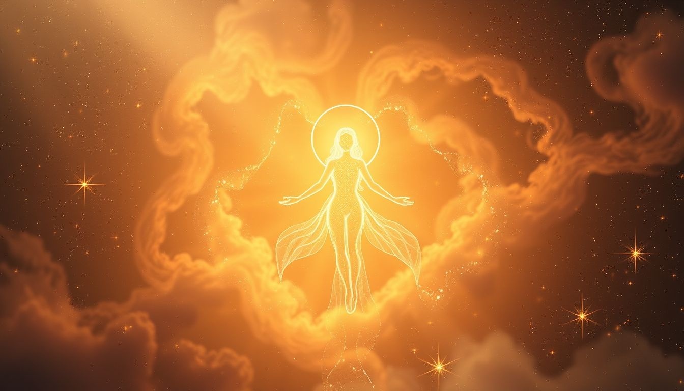 Rêver d’un halo symbolise souvent bonheur et éclat spirituel.