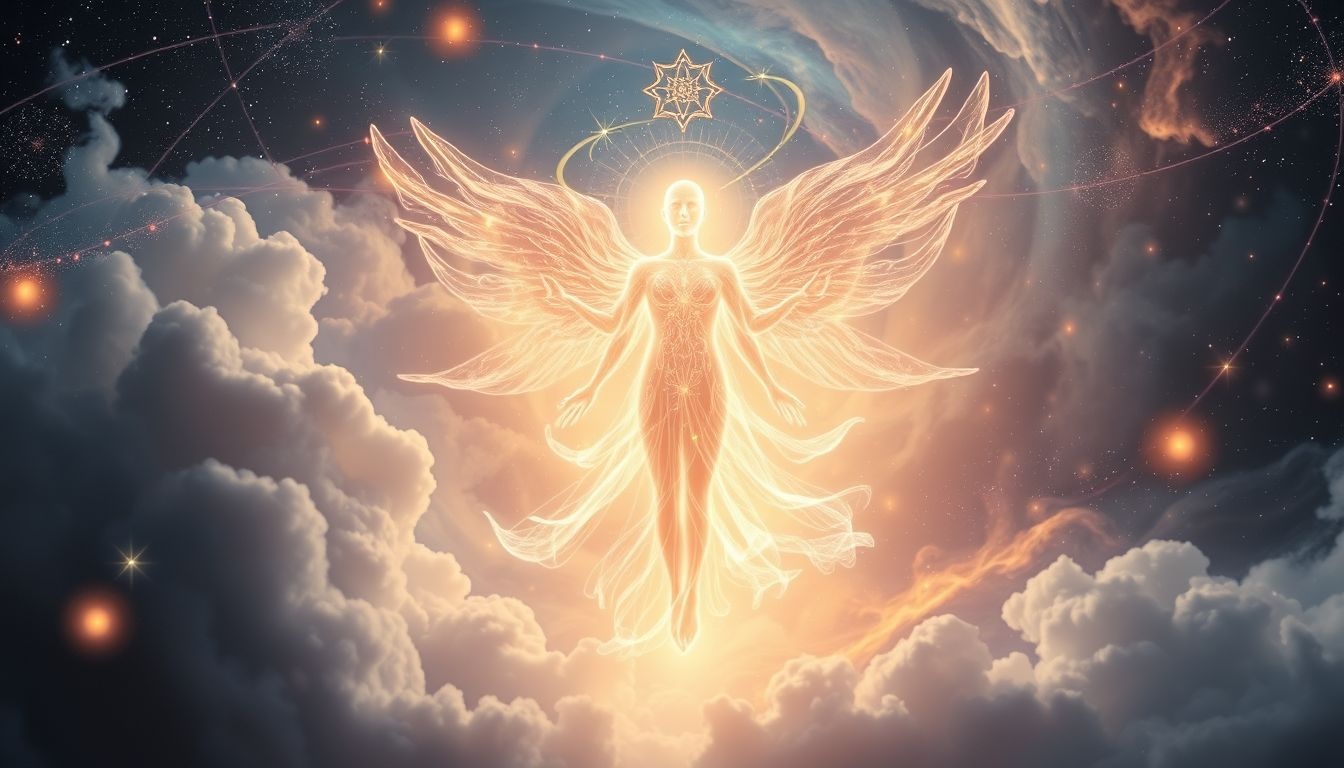 Rencontrer un guide spirituel en rêve symbolise une quête intérieure profonde.