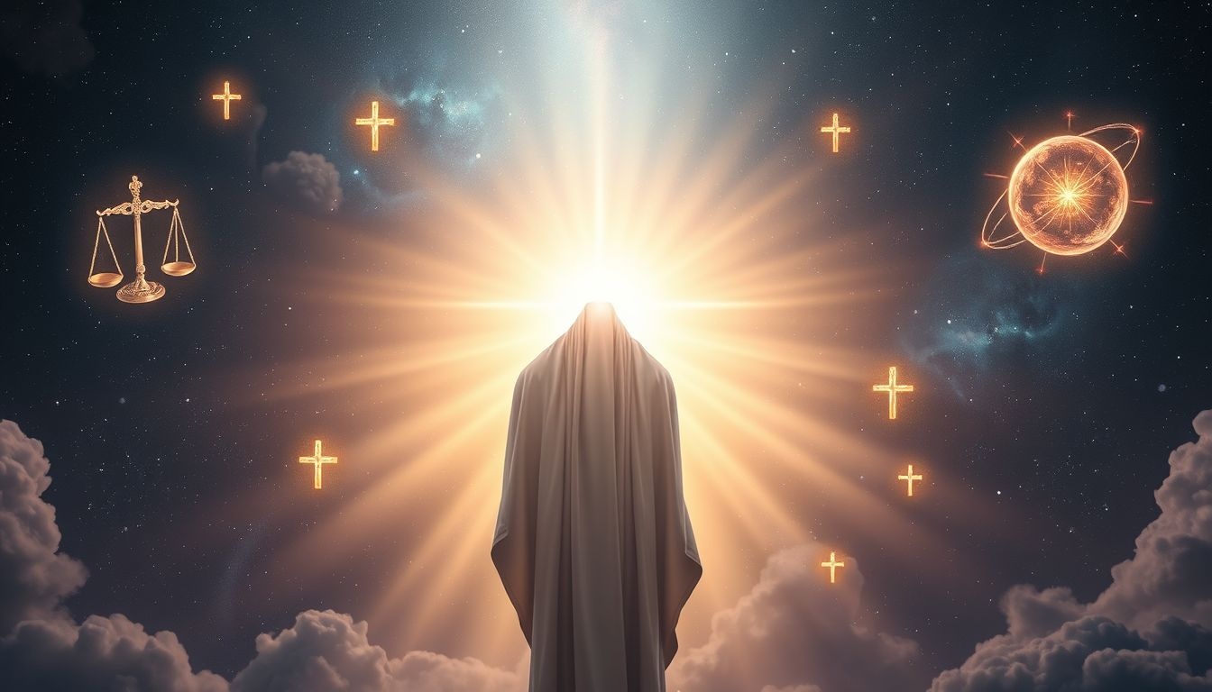 L'écclésiastique symbolise l'équilibre entre foi, éthique et conscience.
