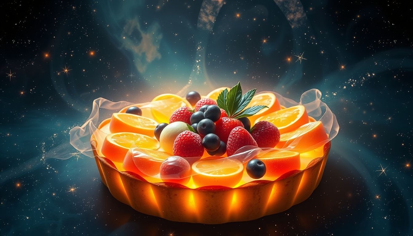 La tarte aux fruits incarne fertilité, abondance et joie partagée.