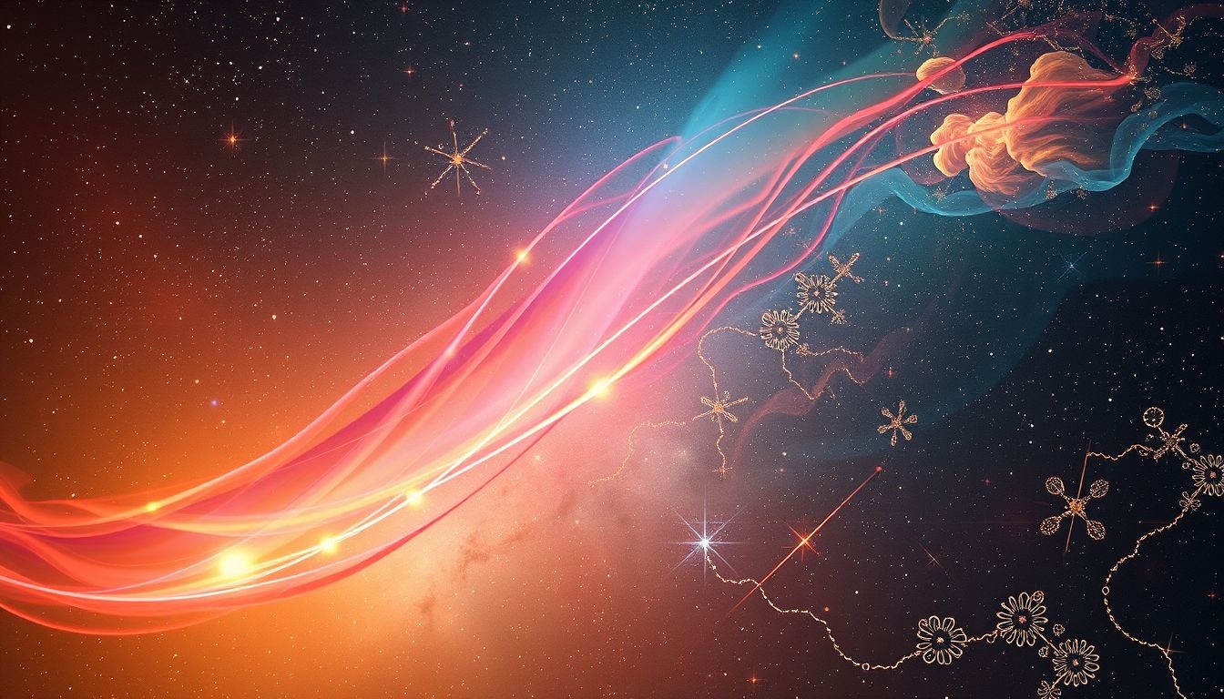 La couleur de la comète révèle l’émotion dominante du rêve.