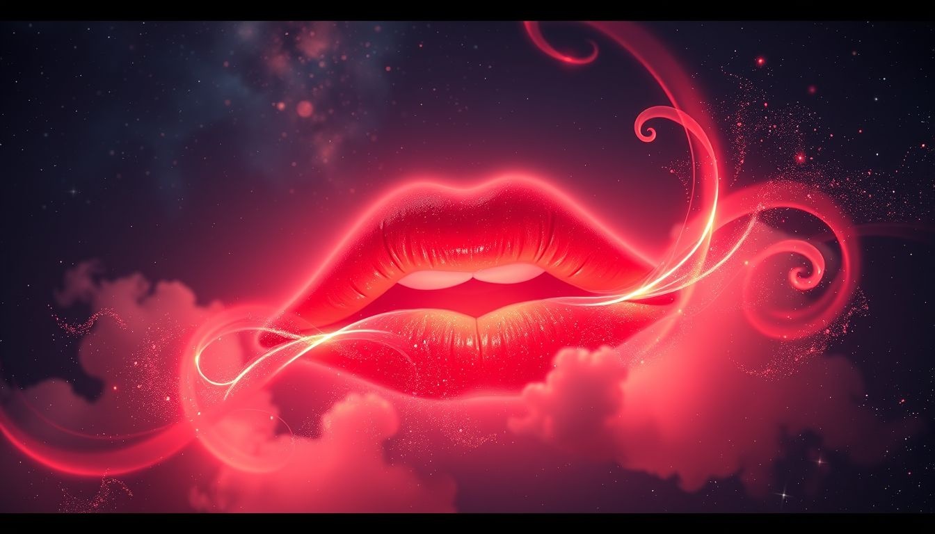 Rêver d’appliquer du rouge à lèvres symbolise confiance et affirmation personnelle.