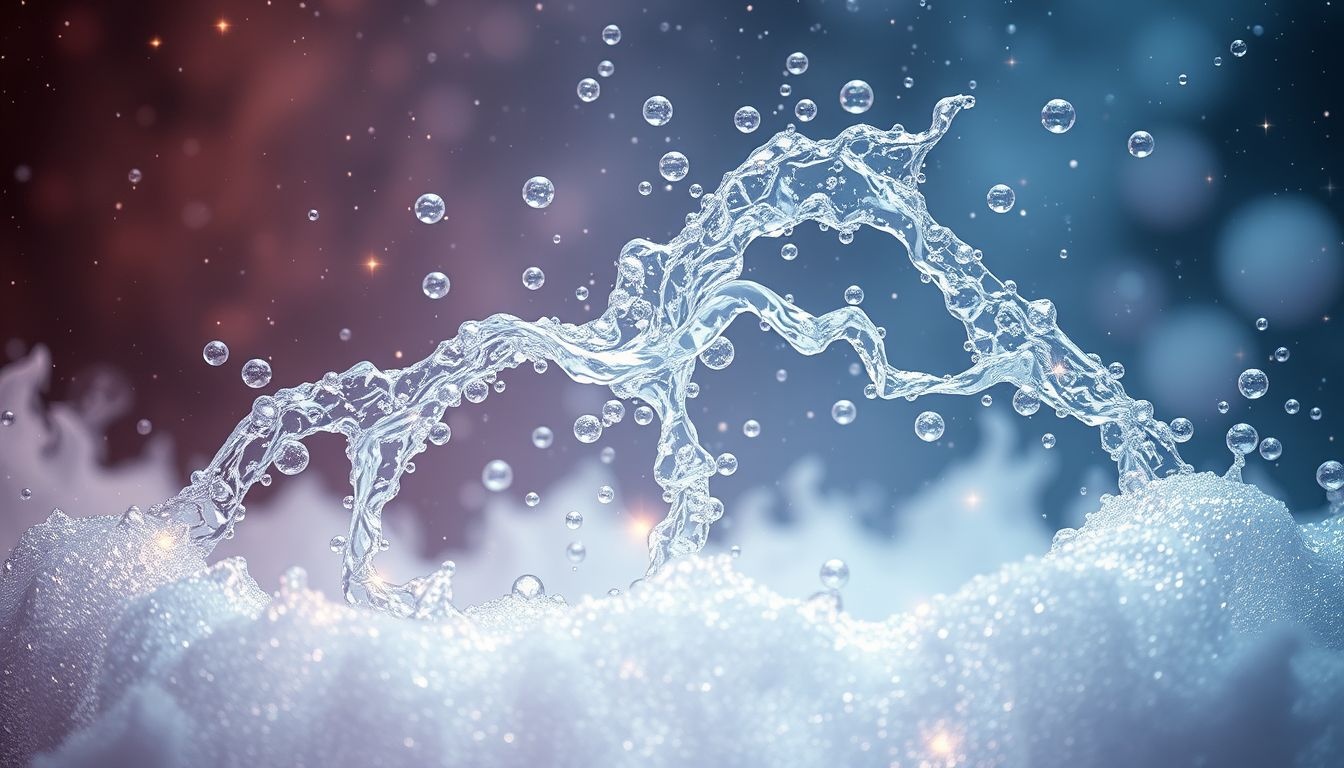 Rêver d'eau gazeuse en rituel symbolise purification et renouveau spirituel.