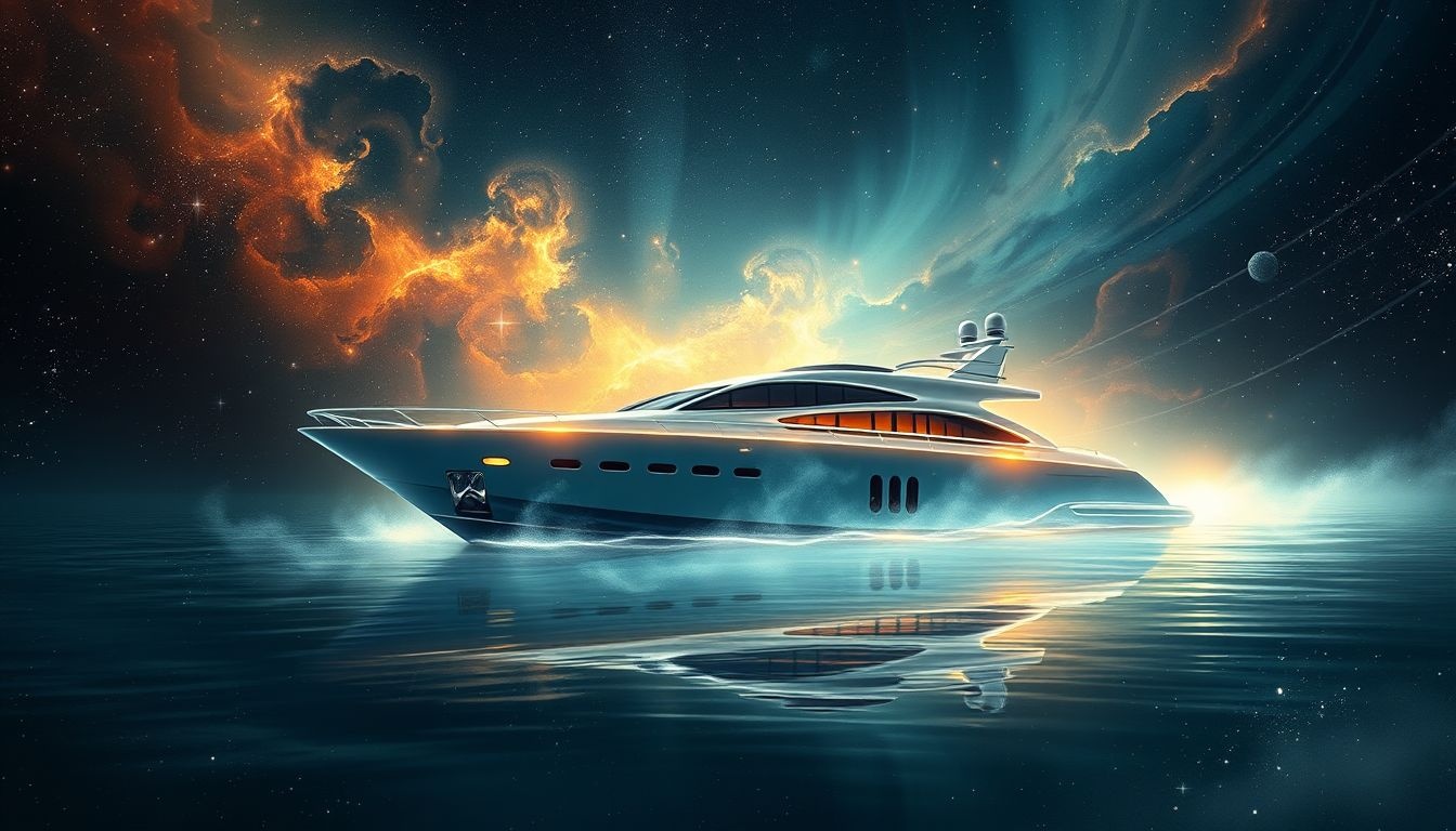 Rêver d’un bateau de lancement symbolise un nouveau départ luxueux.