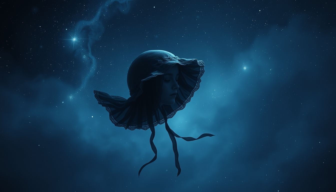 Rêver d'un bonnet noir symbolise souvent le deuil et le mystère.