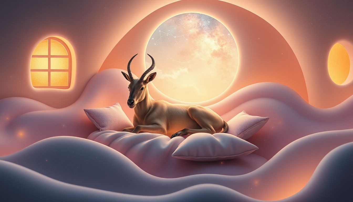 Rêver d’un chamois familier symbolise paix intérieure et stabilité.