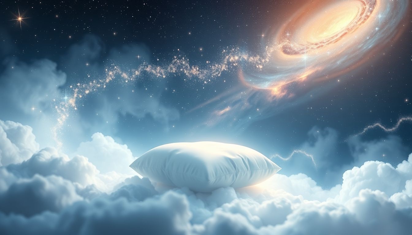 Rêver d'un coussin blanc symbolise souvent un renouveau paisible.