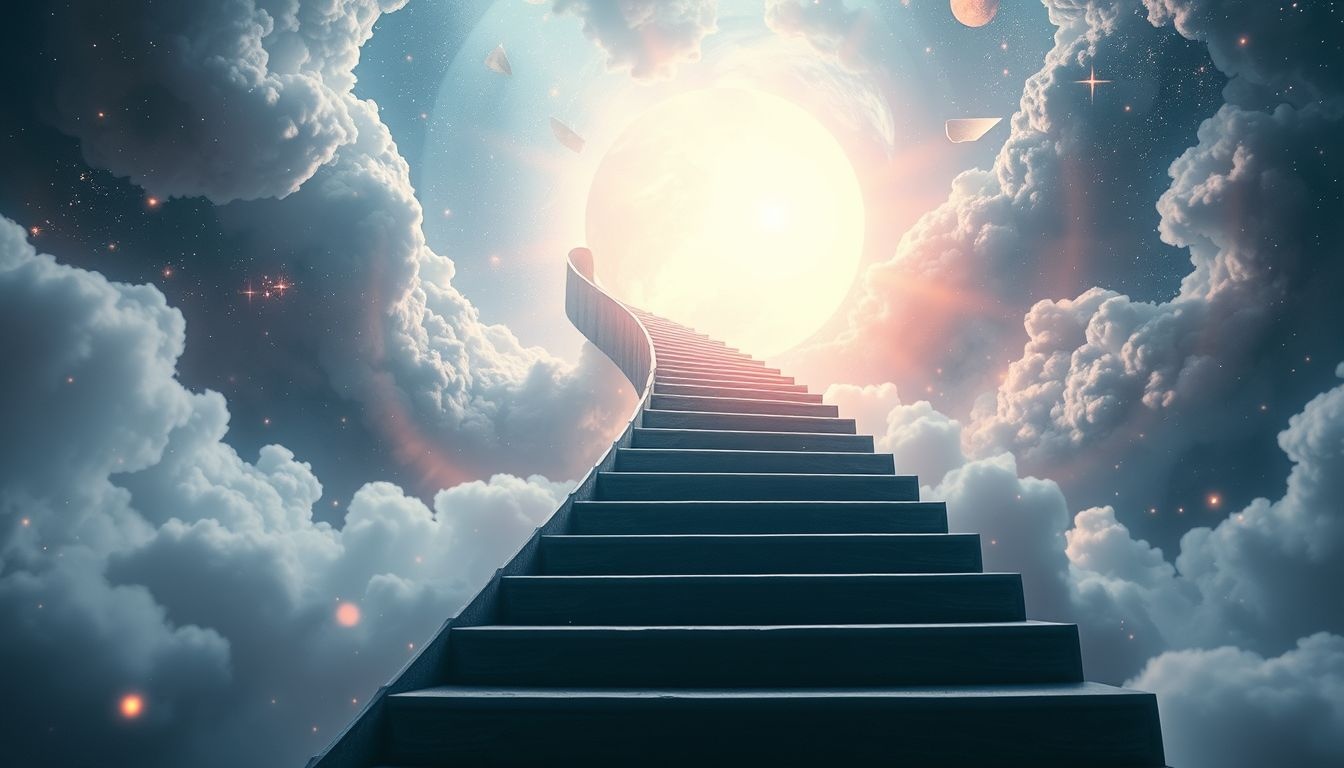 Rêver d’escalier de cave symbolise plongée dans l’inconscient profond.