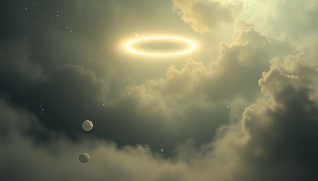 Un halo faible révèle souvent des doutes intérieurs profonds.