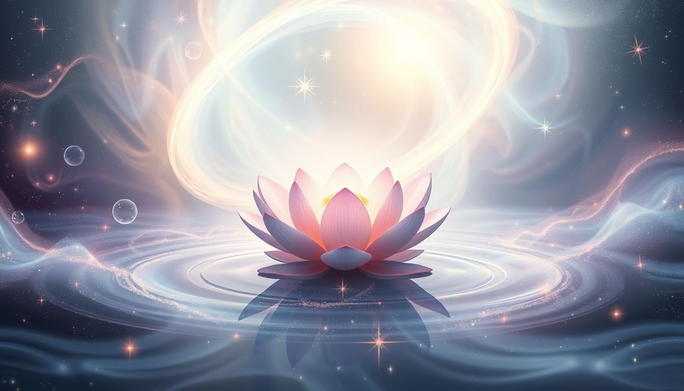 Rêver de lotus symbolise paix intérieure et harmonie profonde.