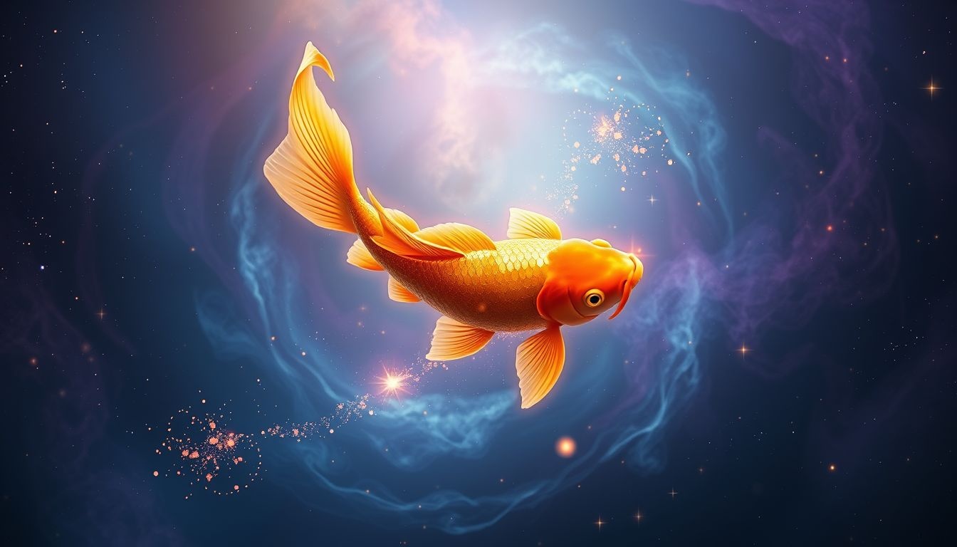 Rêver d’un poisson rouge symbolise souvent la prospérité et l'émotion.