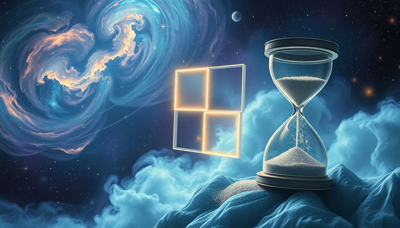 Le sablier en rêve symbolise l’urgence et la gestion du temps.