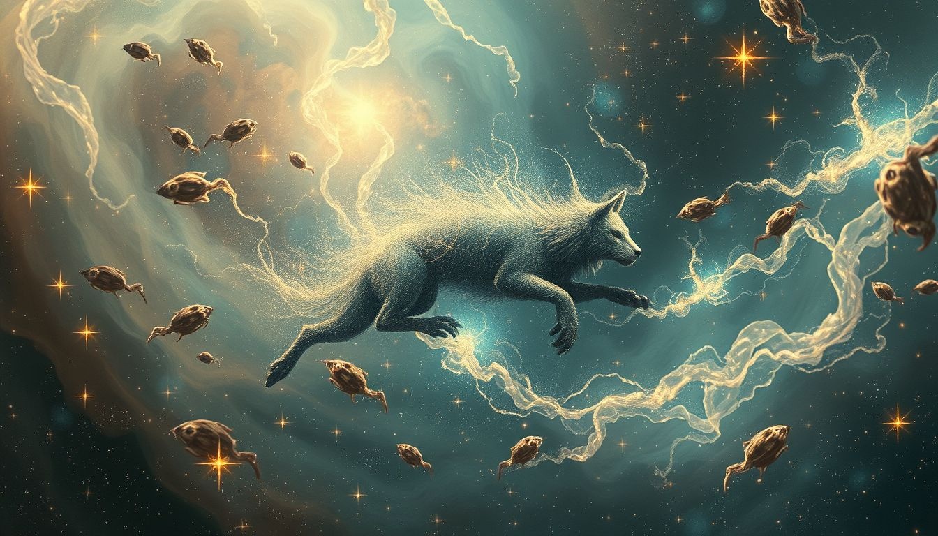 Rêver d'un sauvage chassant révèle votre instinct de survie.