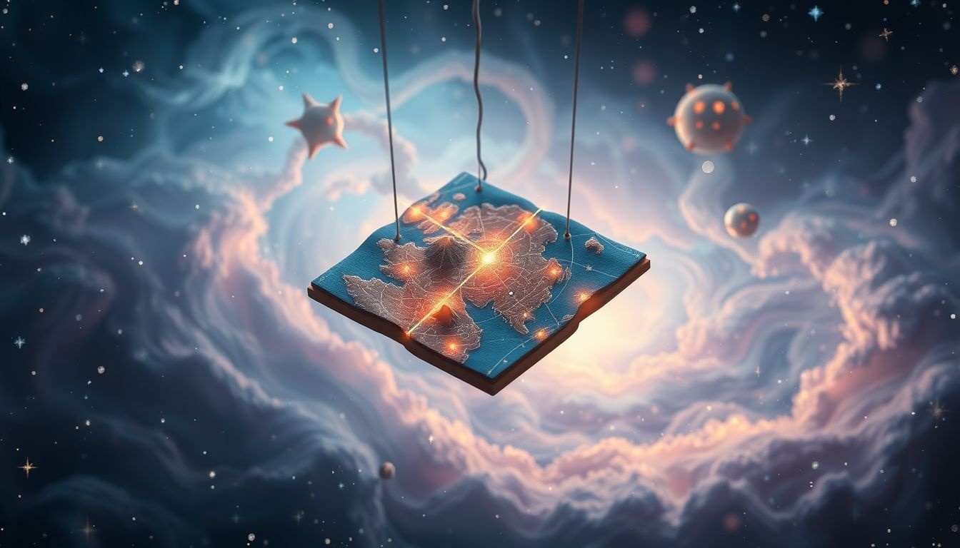 Rêver d'une carte miniature symbolise précision et contrôle mental.