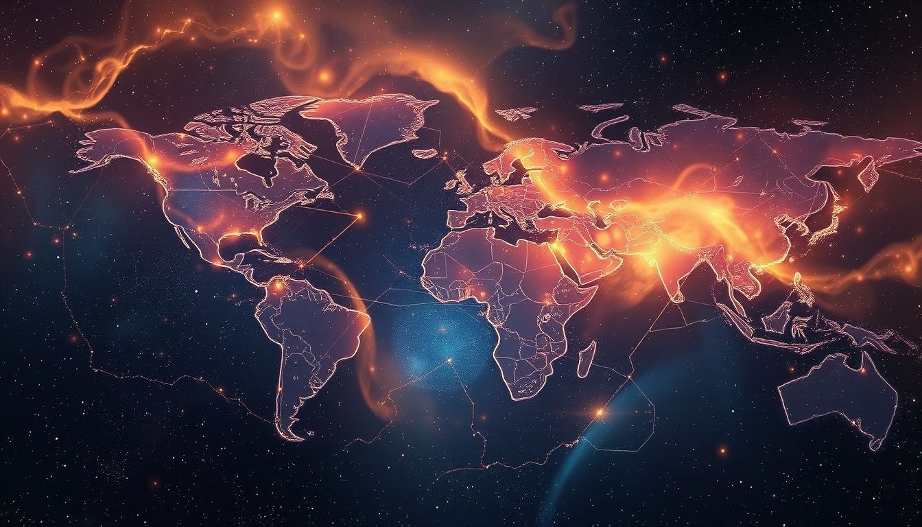 Rêver d'une carte politique symbolise pouvoir, contrôle et influence sociale.