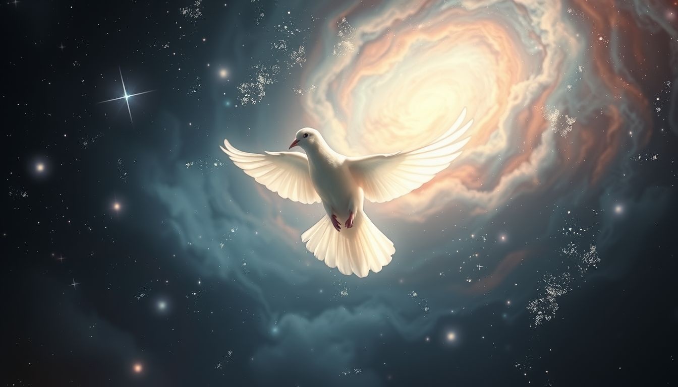 Rêver d'une colombe ignorante symbolise souvent une innocence fragile.