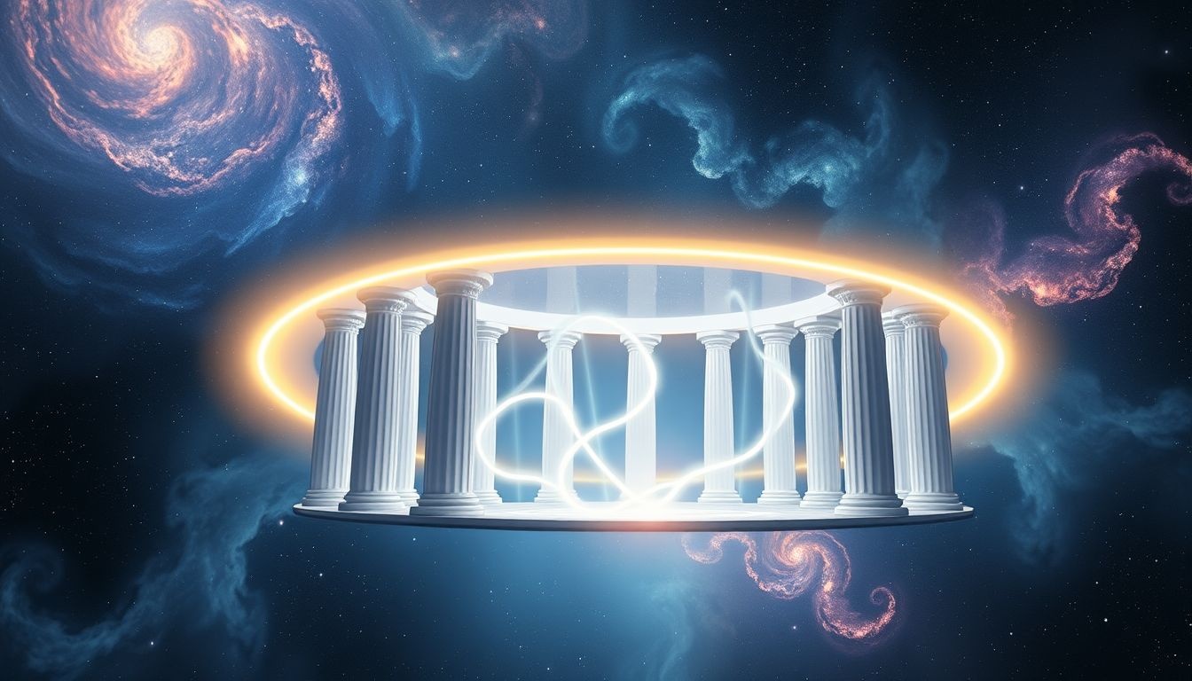 Rêver d'une colonnade circulaire symbolise l'unité et l'harmonie.