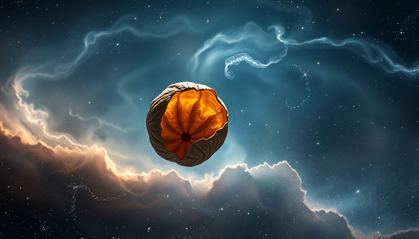 Rêver d’une coquille de noix vide symbolise un vide intérieur profond.
