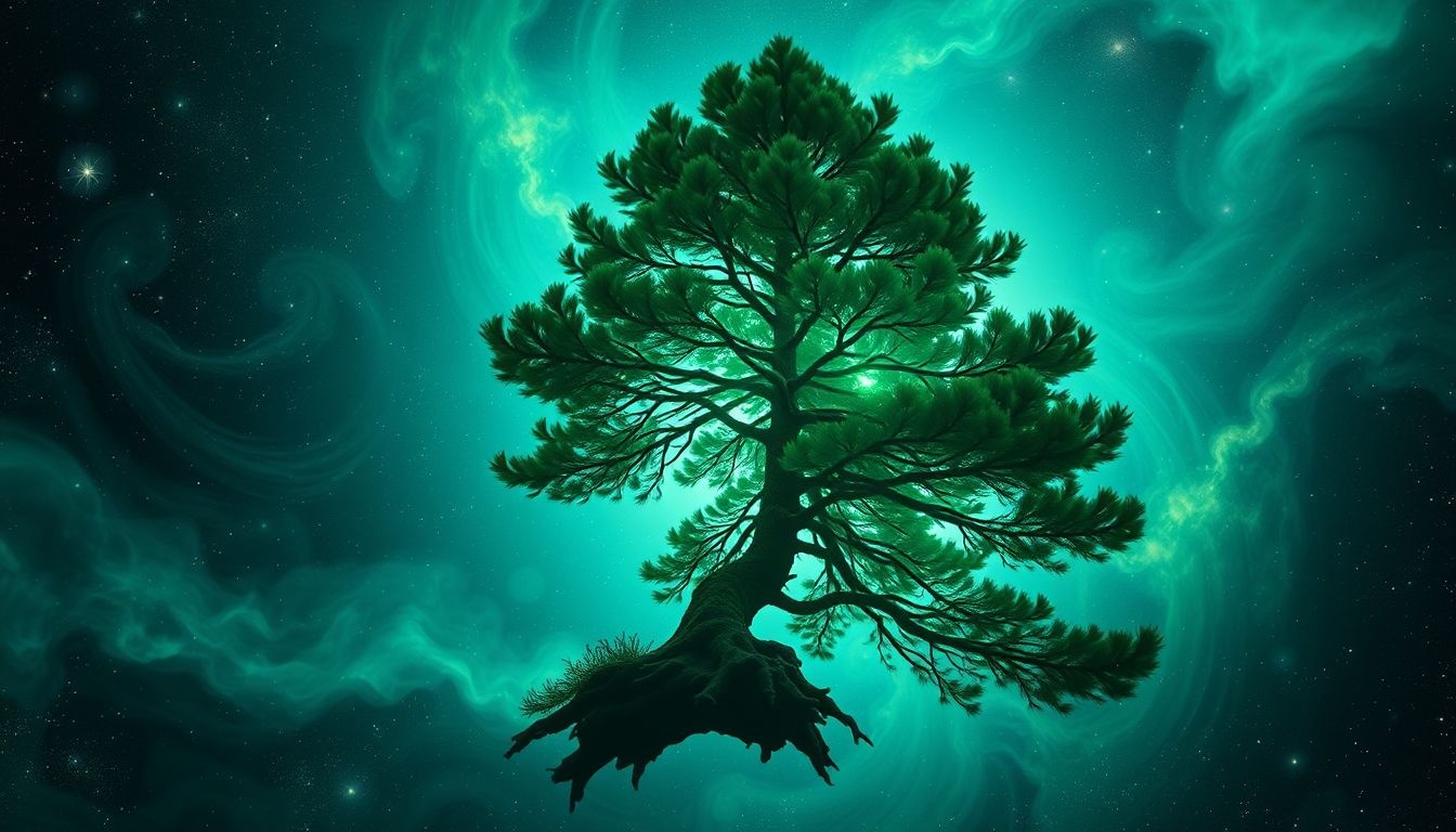 Rêver d'épinette noire saine symbolise vitalité et prospérité imminente.