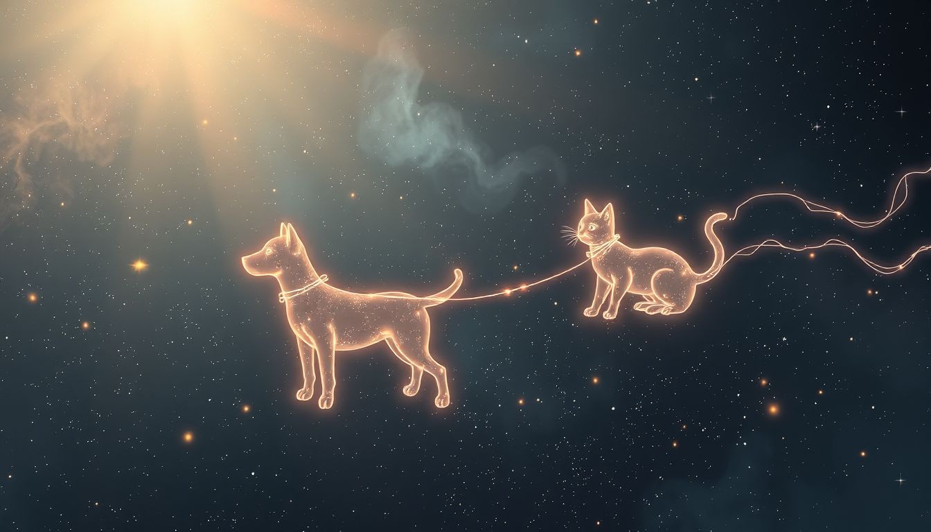 Rêver d'une laisse reflète lien et contrôle selon l'animal rêvé.