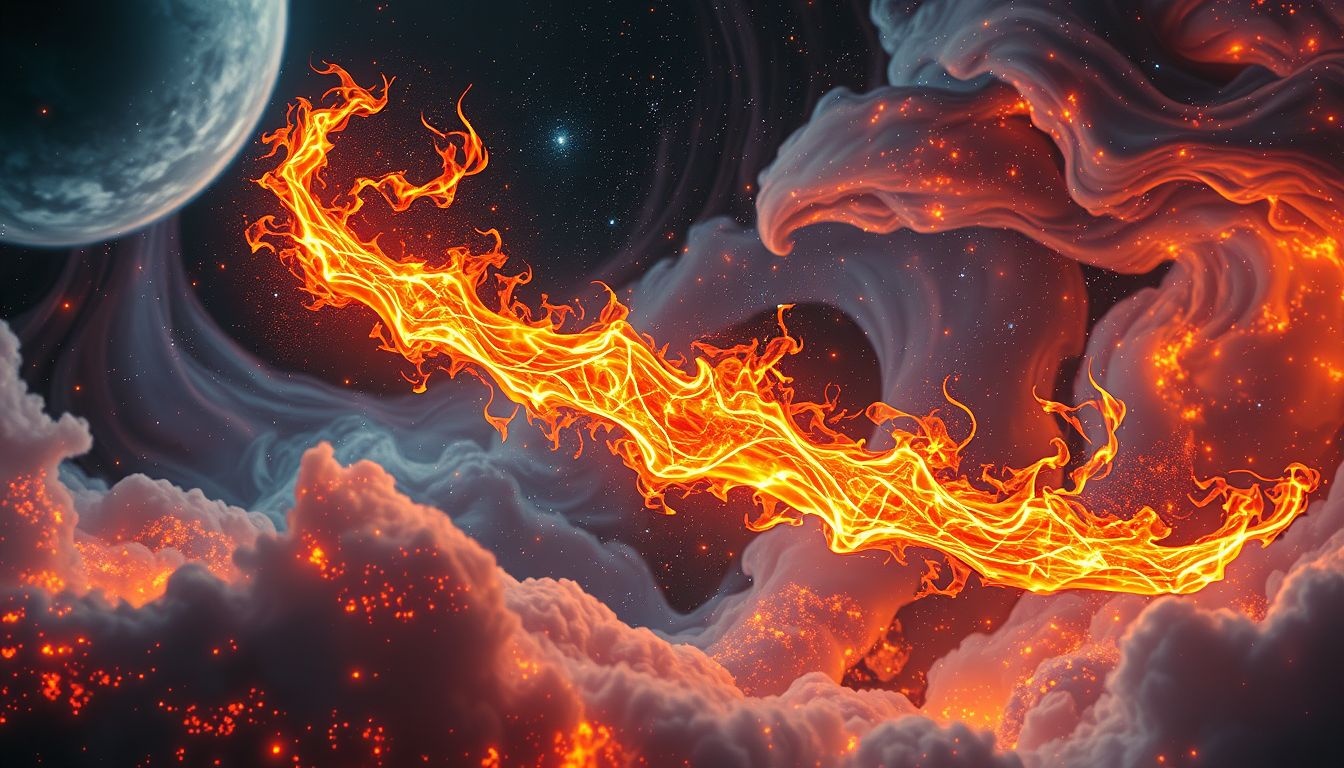 Rêver de feu et lame symbolise colère et transformation profonde.