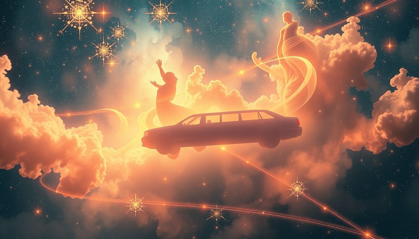 Rêver d'une limousine pleine symbolise richesse sociale et connexions fortes.